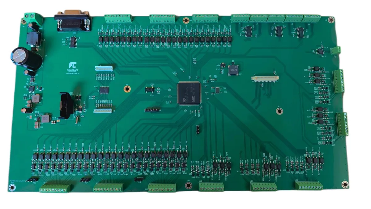 Industrial motion and automation controller board